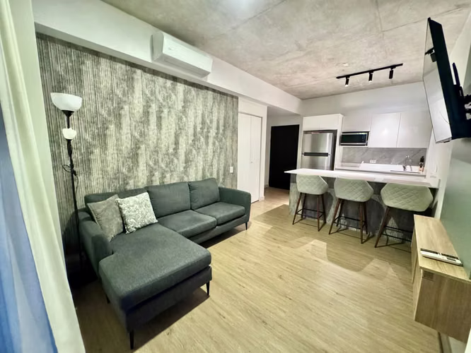 ALQUILER DE APARTAMENTO FULL AMUEBLADO DE 1 HABITACIÓN EN TORRE FULL AMENIDADES