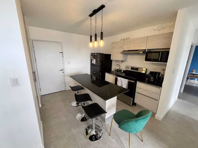 Se alquila apartamento Amueblado en condominio Monte Alto en Curridabat