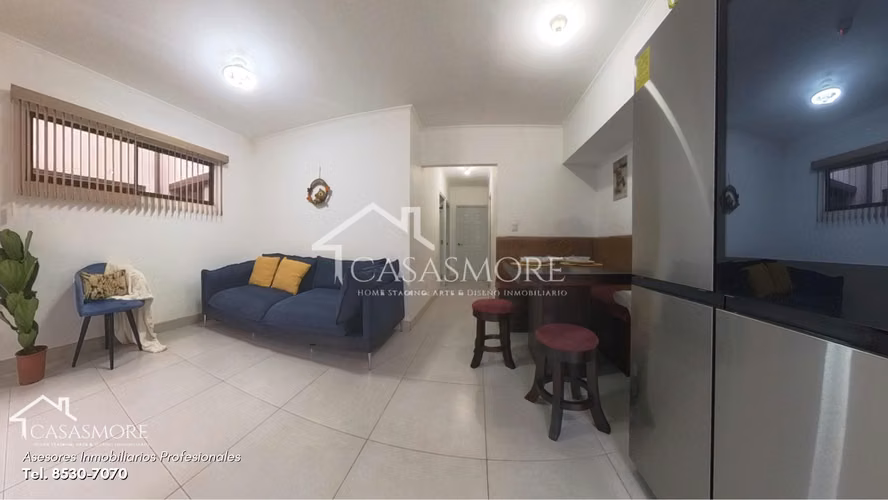 VENTA APARTAMENTO CONDOMINIO FRANCISCO DE HEREDIA 1ER NIVEL CON PATIO