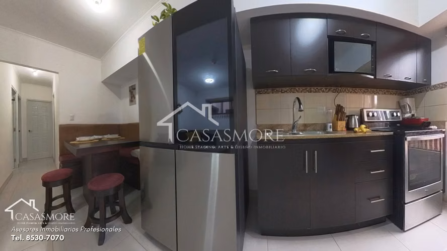 VENTA APARTAMENTO CONDOMINIO FRANCISCO DE HEREDIA 1ER NIVEL CON PATIO