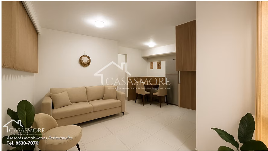 VENTA APARTAMENTO CONDOMINIO FRANCISCO DE HEREDIA 1ER NIVEL CON PATIO