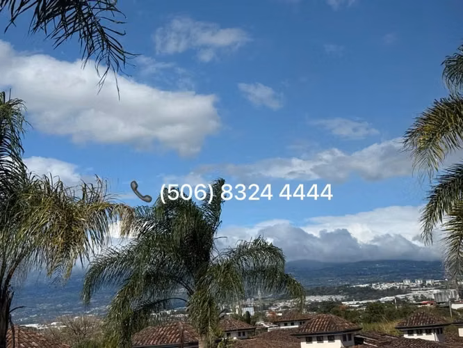 ALQUILER DE CASA EN CONDOMINIO EN GUACHIPELIN DE ESCAZÚ - Imagen 4
