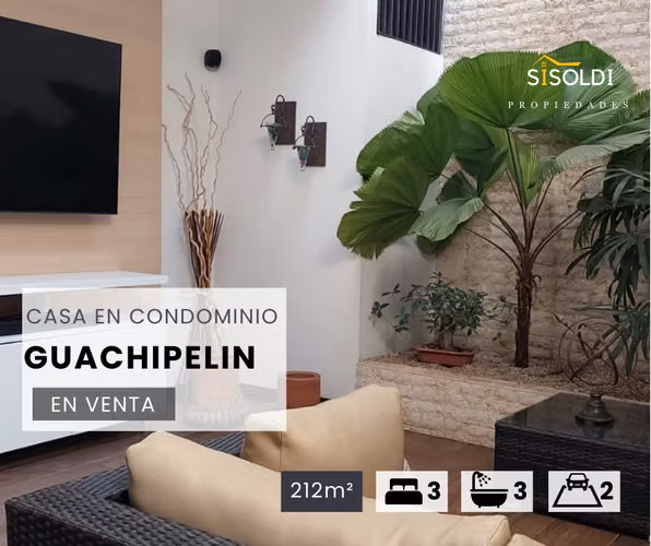 House in Condominium. Escazú, Guachipelin