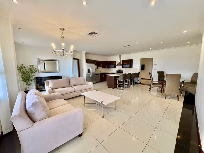 ESCAZU! 4BDR FULLY FURNISHED CONDO WITH 2 BALCONIES AND VIEWS!