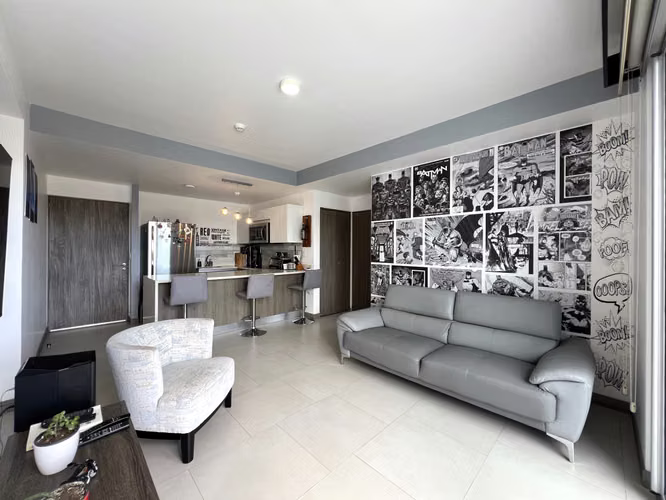 Venta de apartamento en Escazú. 2 Habitaciones + 2 Baños + 2 Parqueos + Bodega. ¡Amenidades! - Imagen 2