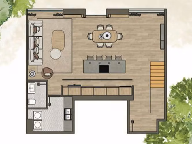 Penthouse para Estrenar, Curridabat
