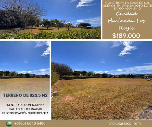LOS REYES-Espectacular lote en condominio 822,5 m² - Imagen 2