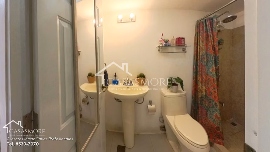 VENTA APARTAMENTO CONDOMINIO FRANCISCO DE HEREDIA 1ER NIVEL CON PATIO