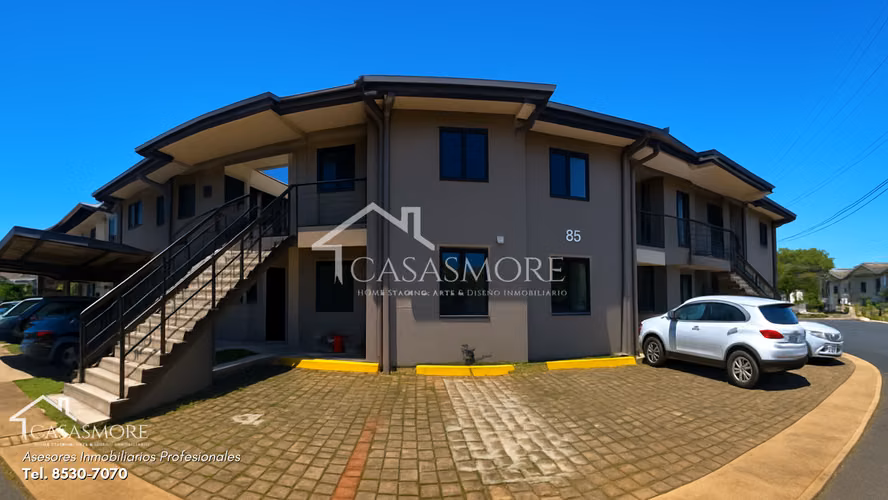 VENTA APARTAMENTO CONDOMINIO FRANCISCO DE HEREDIA 1ER NIVEL CON PATIO