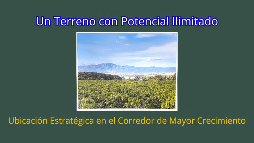 Terreno en Venta Oportunidad Desarrolladores! Heredia Potencial Residencial, Comercial y Logístico