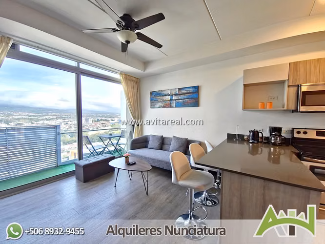 Apartamento amueblado de 2 habitaciones | QBO
