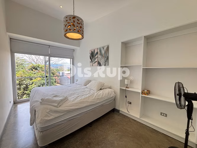 Venta de moderna casa de 2 hab. Amplio patio. Río Oro, Santa Ana