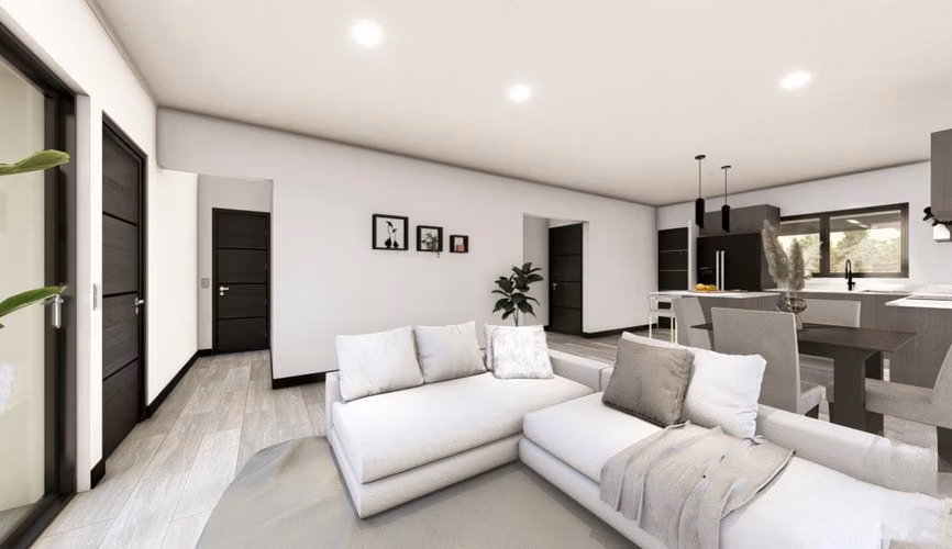 EN VENTA - ESTRENE CASA NUEVA DE 1 NIVEL - CONDOMINIO LA FRANCIA – Bo. SAN JOSE DE ALAJUELA - Imagen 6