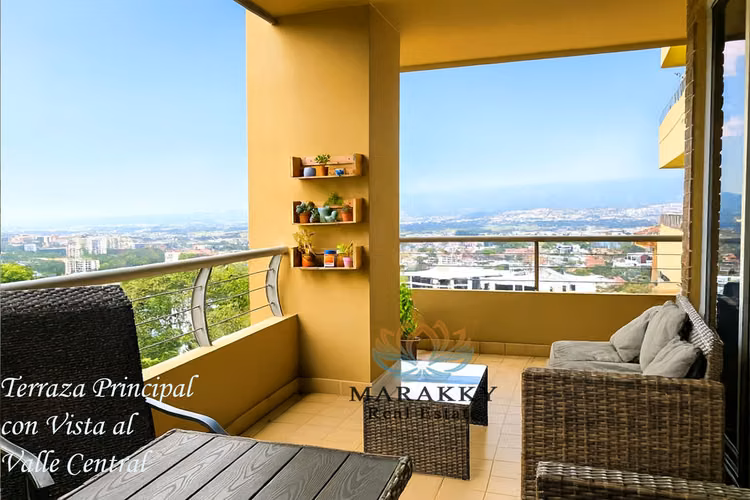 Apartamento en Condominio Valle Arriba en Venta, con Amenidades, San Rafael de Escazú