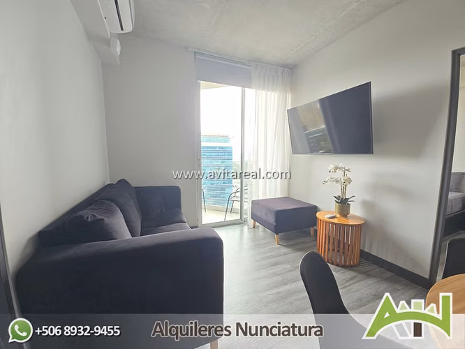 Apartamento amueblado de 2 habitaciones | Secrt Sabana - Imagen 2