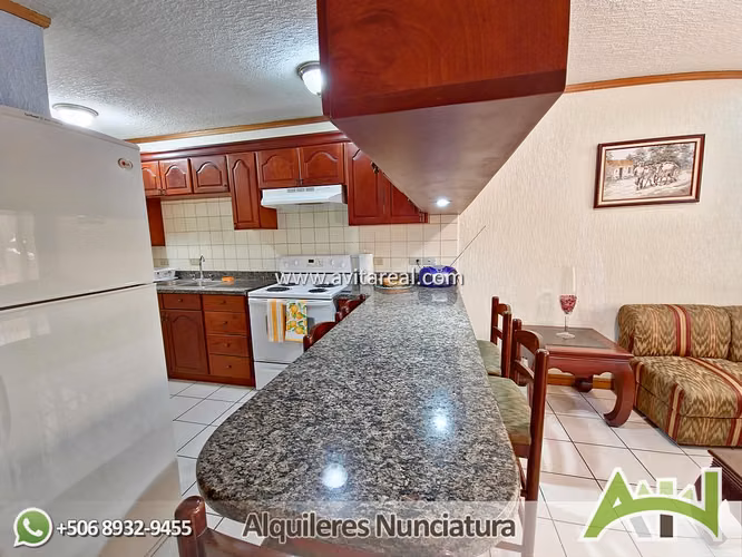 Apartamento amueblado en Guachipelín Norte Escazú - Imagen 6
