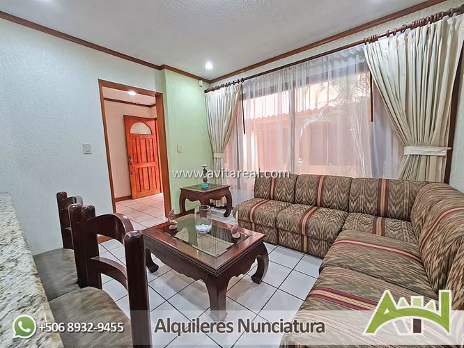 Apartamento amueblado en Guachipelín Norte Escazú