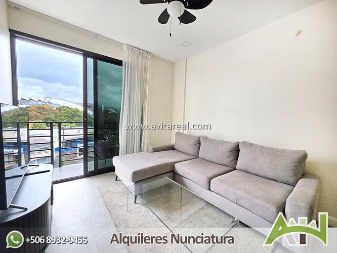 Apartamento amueblado de 2 habitaicones en Sabana Norte