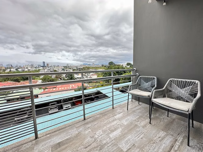 ALQUILER DE APARTAMENTO AMOBLADO EN ESCAZU