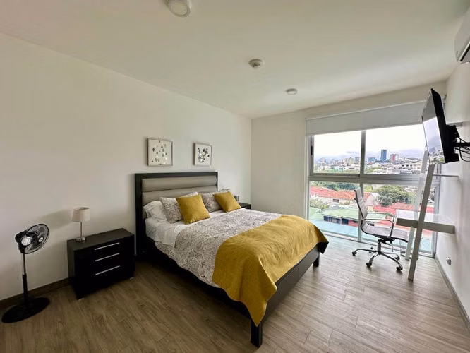 ALQUILER DE APARTAMENTO AMOBLADO EN ESCAZU