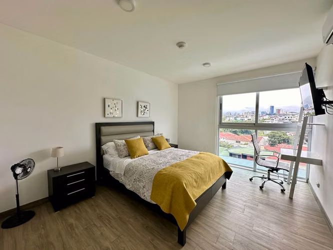 ALQUILER DE APARTAMENTO AMOBLADO EN ESCAZU