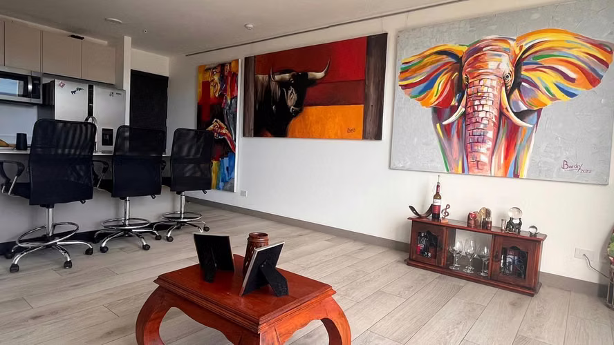 Se vende apartamento amoblado en Nucleo Sabana