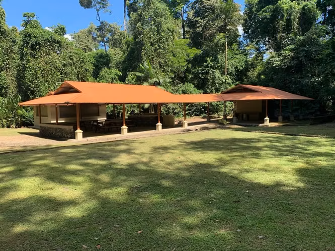Casa rodeada de 40.000 m² de selva