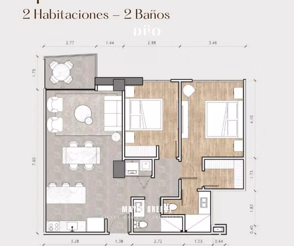 Apartamento en alquiler – Parkwood Nunciatura - Imagen 13