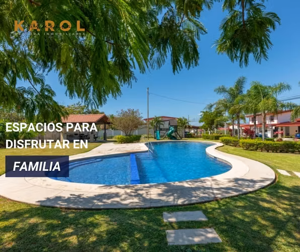 SE ALQUILA CASA EN CONDOMINIO - LA GUACIMA - CERCA DE RUTA 27