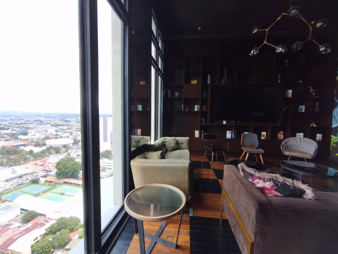 Amueblado, 2 hab, balcón, vista a montañas, Secrt Sabana, piscina y gimnasio - Imagen 19