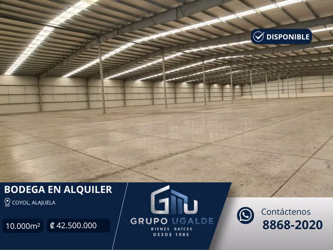 Warehouse for Rent | Coyol, Alajuela