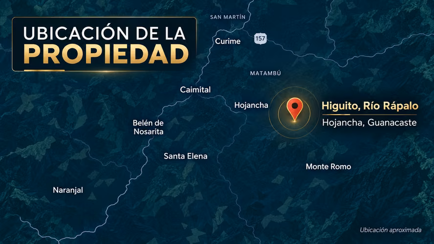 Lote de 2,030 m² Hojancha Guanacaste