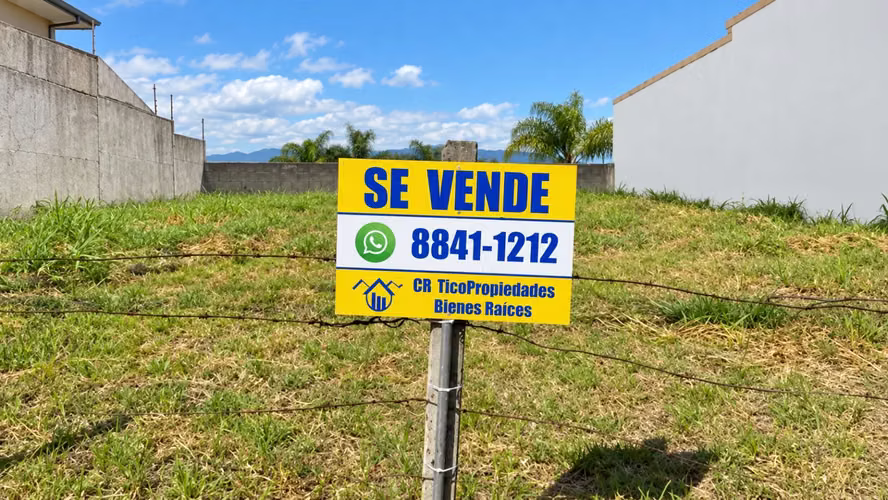Oportunidad: Lote Plano 592m² | Vistas al Oeste | San Rafael, Montes de Oca - Imagen 4