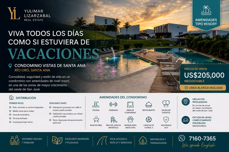 Casa en Venta en Condominio Vistas de Santa Ana  (Modelo C+) - Imagen 1