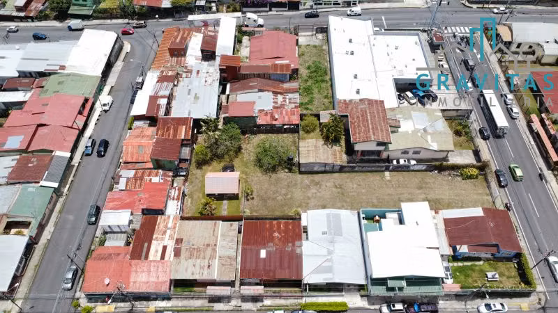Venta de lote en Curridabat centro | IDEAL PARA DESARROLLO | 1929 m2 | F 239