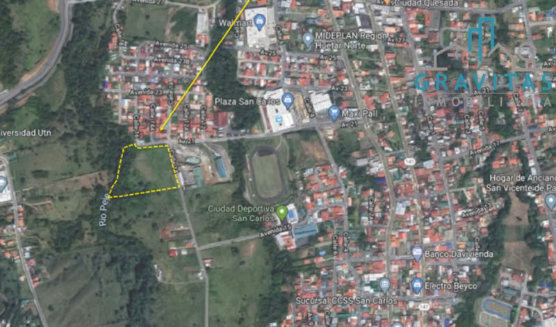Propiedad en venta en San Carlos, ideal para desarrollo ID 1200
