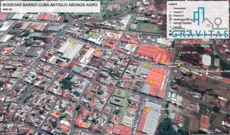 Bodegas en Venta San José  Barrio Cuba, YA ALQUILADAS ID 1283