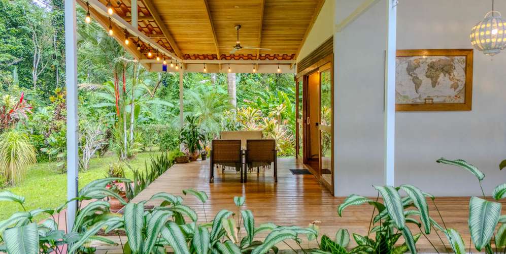 Villa 6 habs en Puerto Viejo Cocles - Zona indígena privada - Jardín