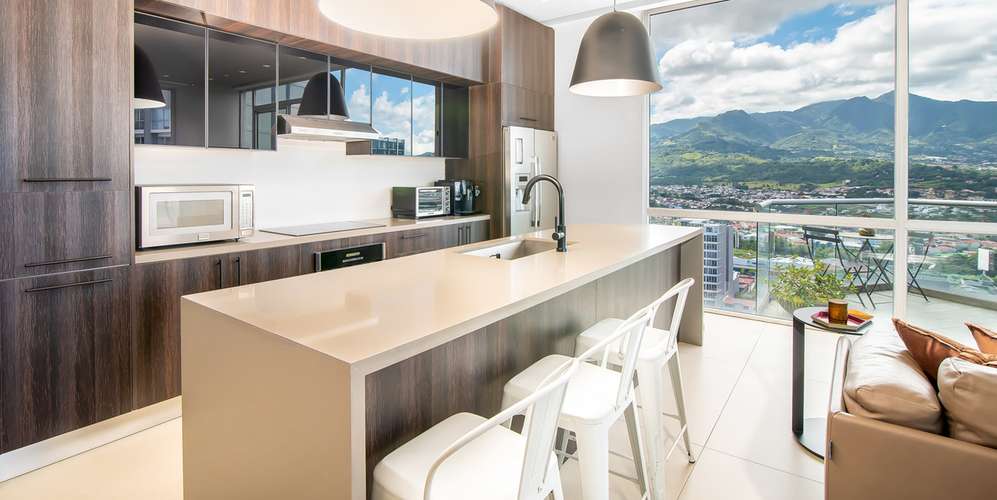 Apartamento 2 habs en Rohrmoser - Vistas de Nunciatura - Piscina y - Imagen 4