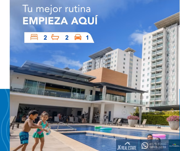 ALQUILER APTO NUEVO CONDOMINIO ALTAMIRA