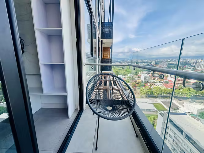 Moderno apartamento, totalmente amueblado, en condominio en Nunciatura, Rohrmoser...
