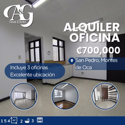 Alquiler oficina San Pedro. AMO426