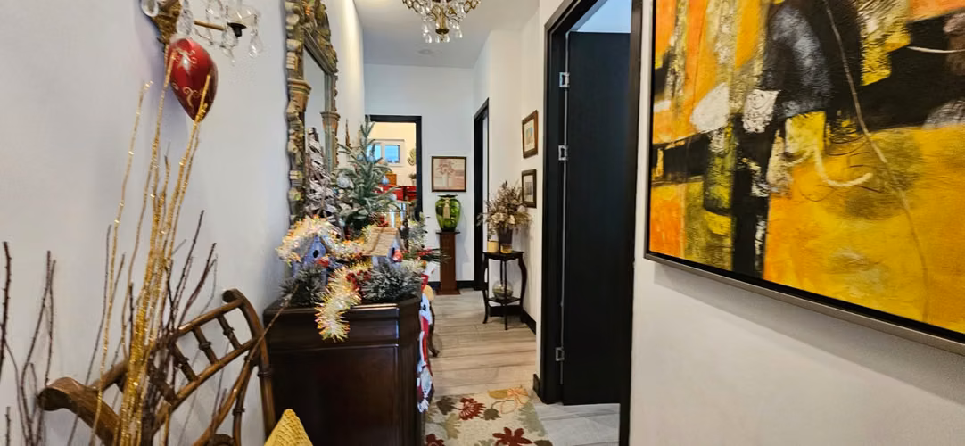 OPORTUNIDAD ACOGEDORA CASA EN CONDOMINIO EN 1ER PISO EN SANTA ANA/3 HABITACIONES