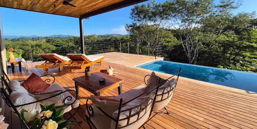 Casa 3 habs en Santa Teresa Manzanillo - Vista al valle - Llave en