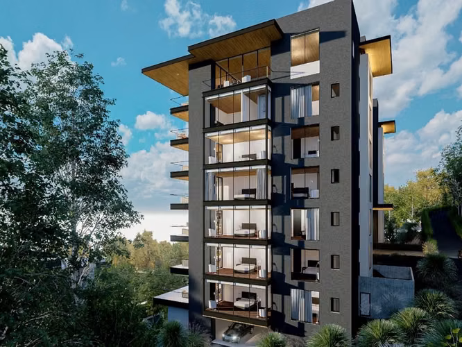 VENTA DE APARTAMENTO EN CONDOMINIO EN ESCAZÚ CON ACABADOS DE LUJO*