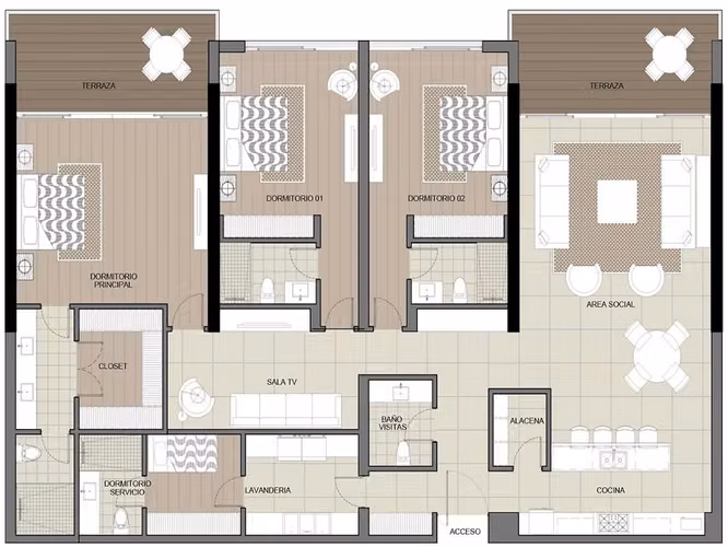 VENTA DE APARTAMENTO EN CONDOMINIO EN ESCAZÚ CON ACABADOS DE LUJO*