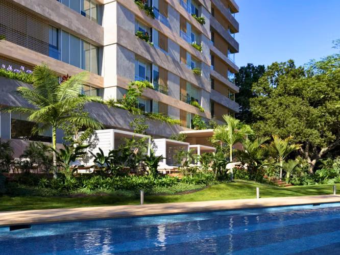 VENTA DE APARTAMENTO EN CONDOMINIO CENTRAL PARK PREVENTA*