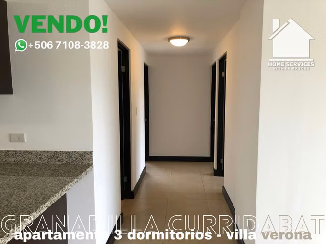 VENDO! 1er Piso Condominio 3 Dormitorios – Granadilla