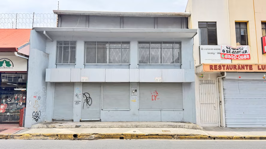 Two-Story Commercial Building for rent, San José. (FE)