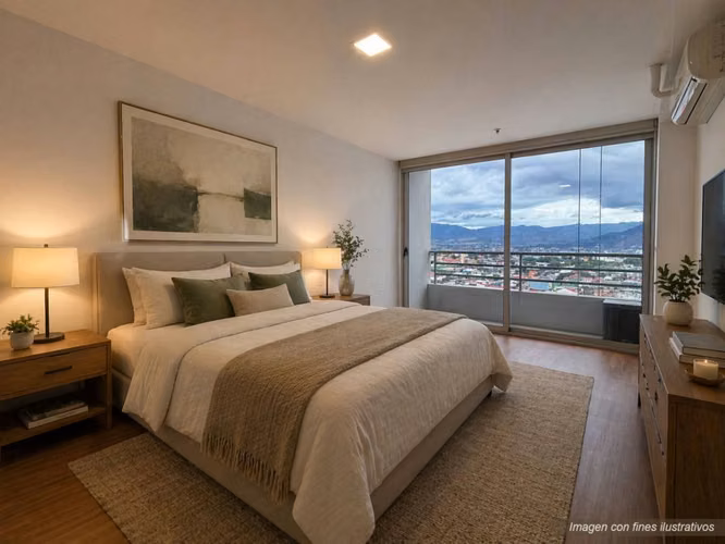 Venta de apartamento en Torres de Paseo Colón, San José
